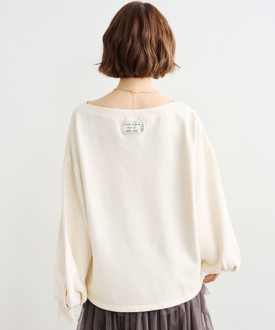 刺繍ロゴスウェット｜PETAL ONLINE（ペタルオンライン）