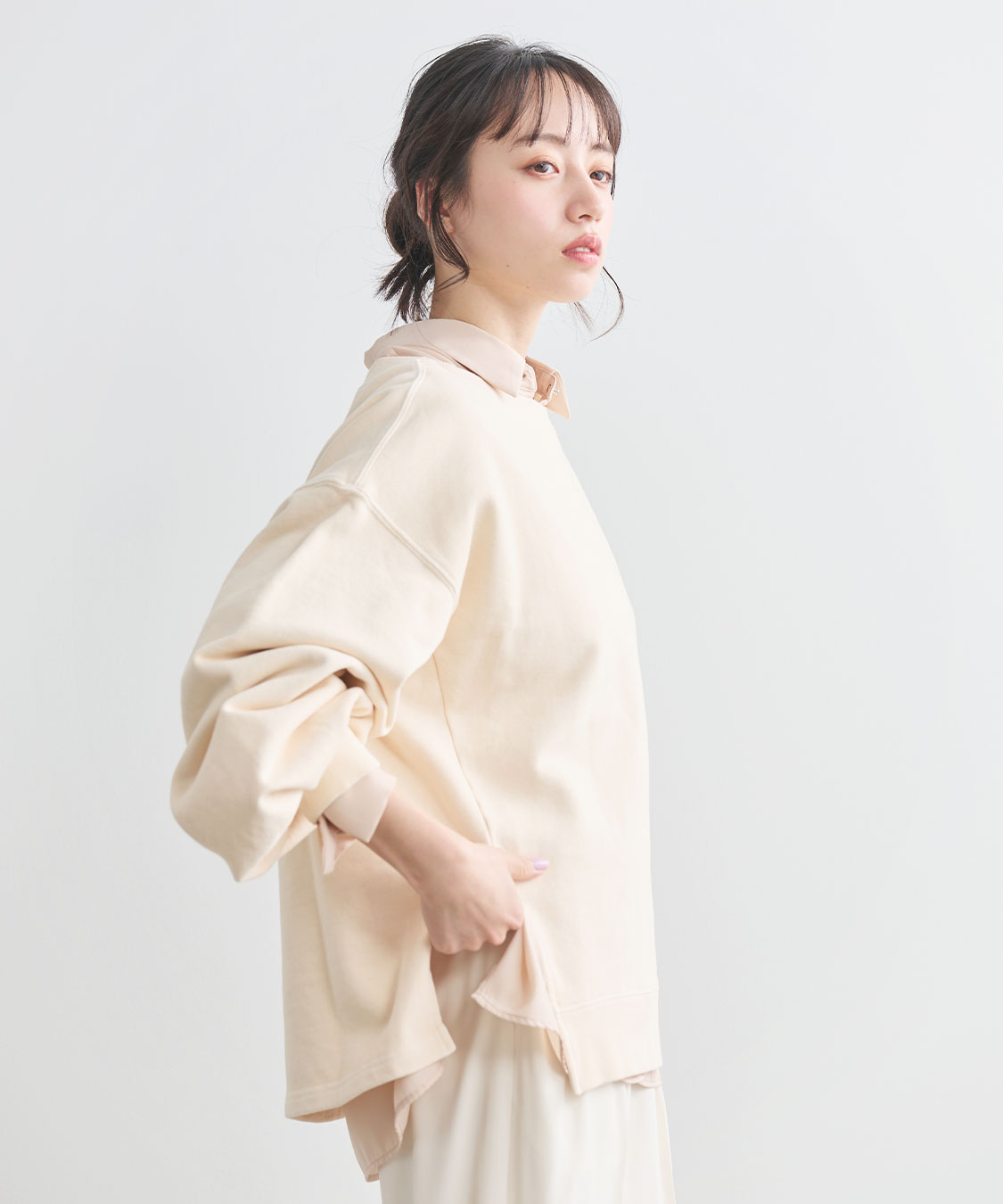 刺繍ロゴスウェット｜PETAL ONLINE（ペタルオンライン）