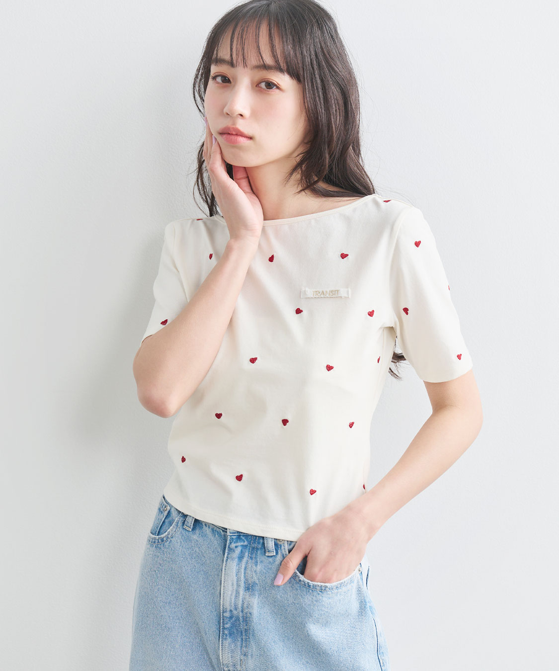 エンブロイダリーロゴTシャツ｜PETAL ONLINE（ペタルオンライン）