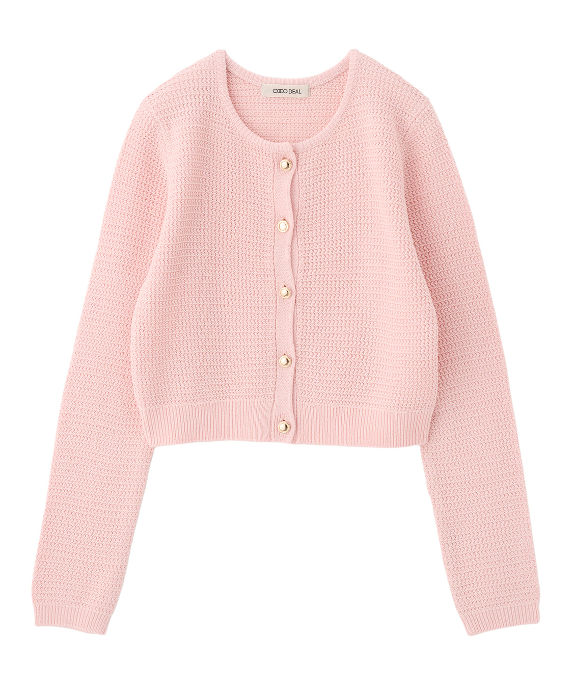 柄編みボーダーニットカーディガン｜PETAL ONLINE（ペタルオンライン）