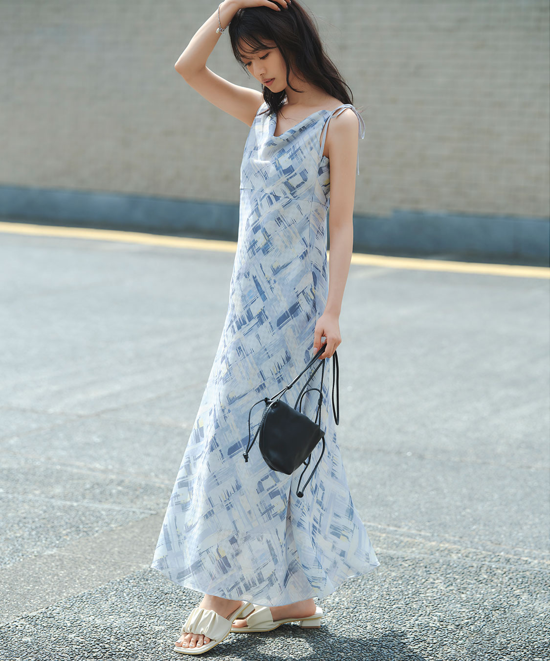 AULENTTI》レザー巾着BAG｜PETAL ONLINE（ペタルオンライン）
