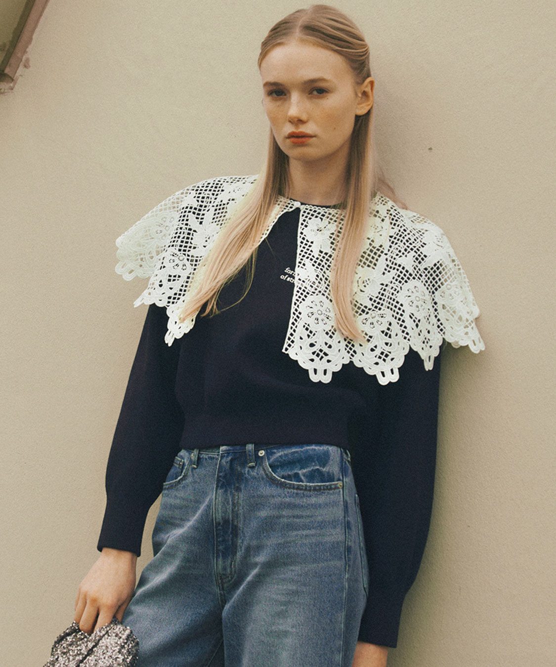 FLOWER LACE 付け襟｜PETAL ONLINE（ペタルオンライン）