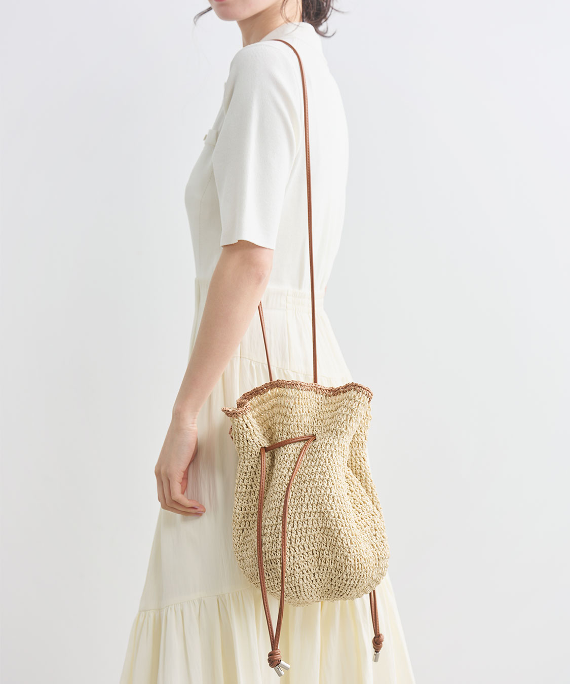 フリル巾着BAG｜PETAL ONLINE（ペタルオンライン）