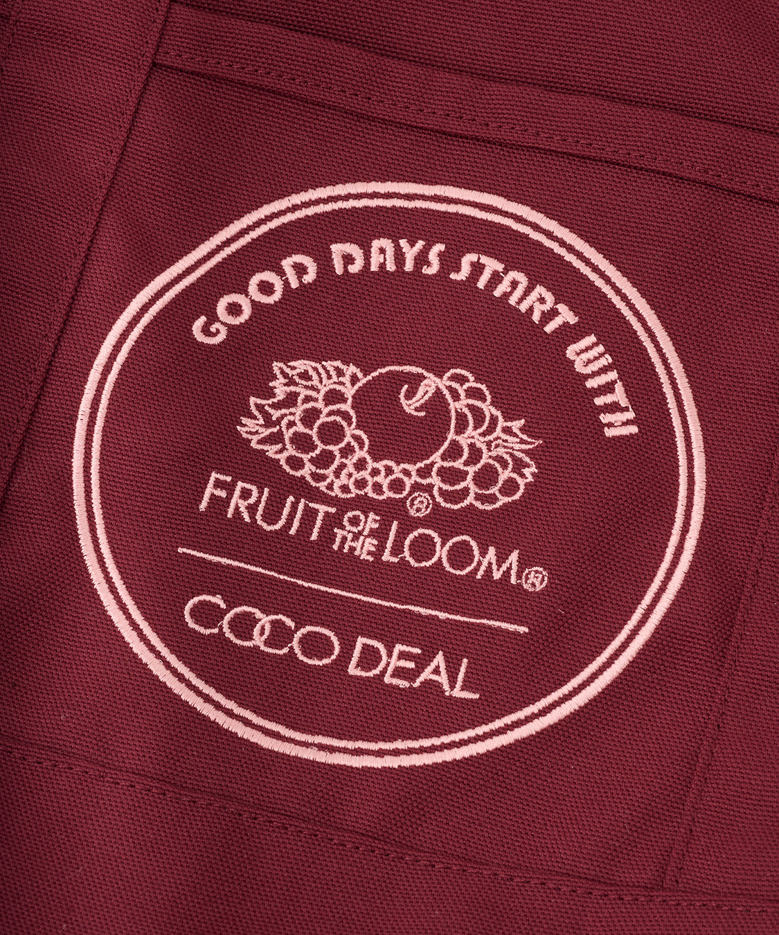 COCO DEAL/FRUIT OF THE LOOM》ビッグトートバッグ｜PETAL ONLINE