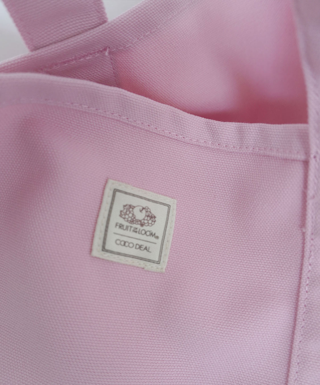 COCO DEAL/FRUIT OF THE LOOM》ビッグトートバッグ｜PETAL ONLINE