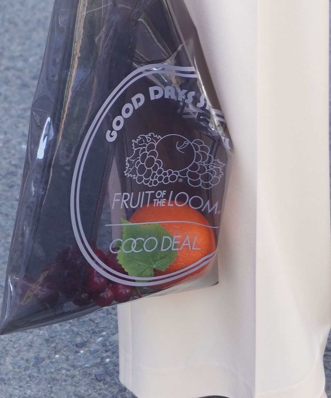 COCO DEAL/FRUIT OF THE LOOM》クリアビニールバッグ｜PETAL ONLINE