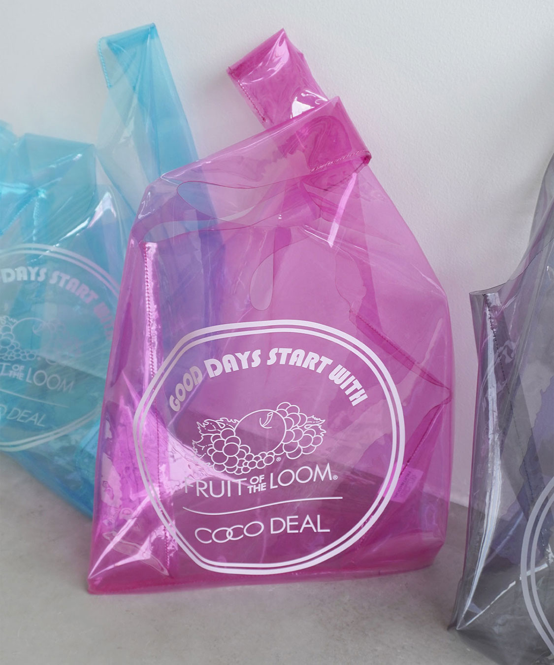 COCO DEAL/FRUIT OF THE LOOM》クリアビニールバッグ｜PETAL ONLINE