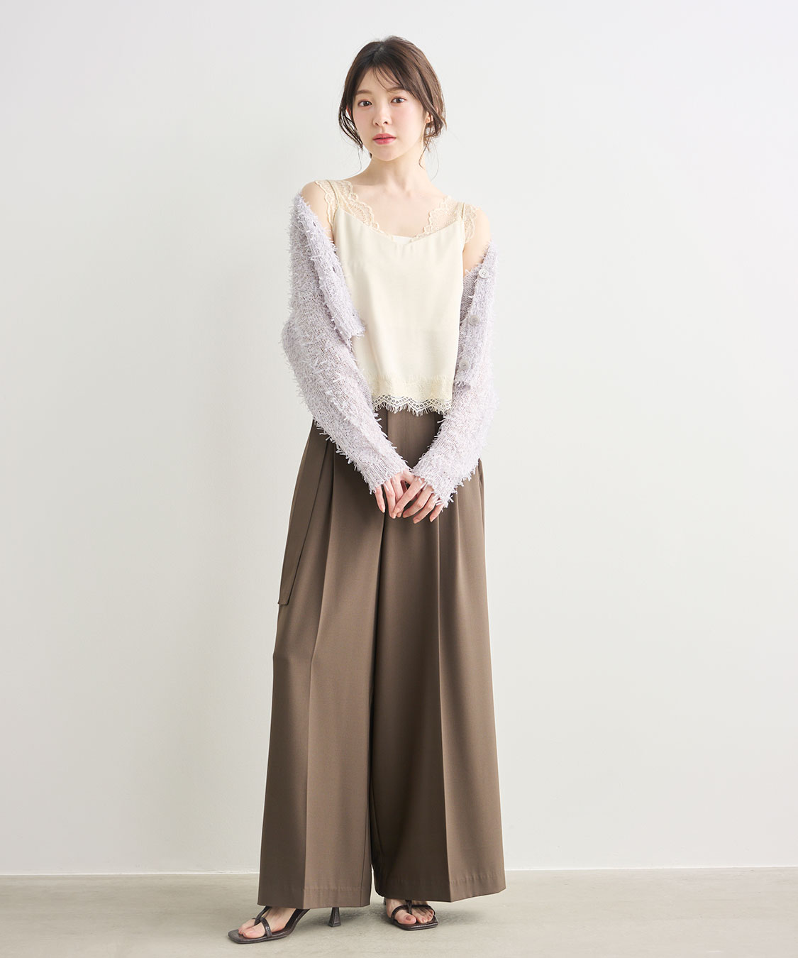 ツータックワイドパンツ｜PETAL ONLINE（ペタルオンライン）