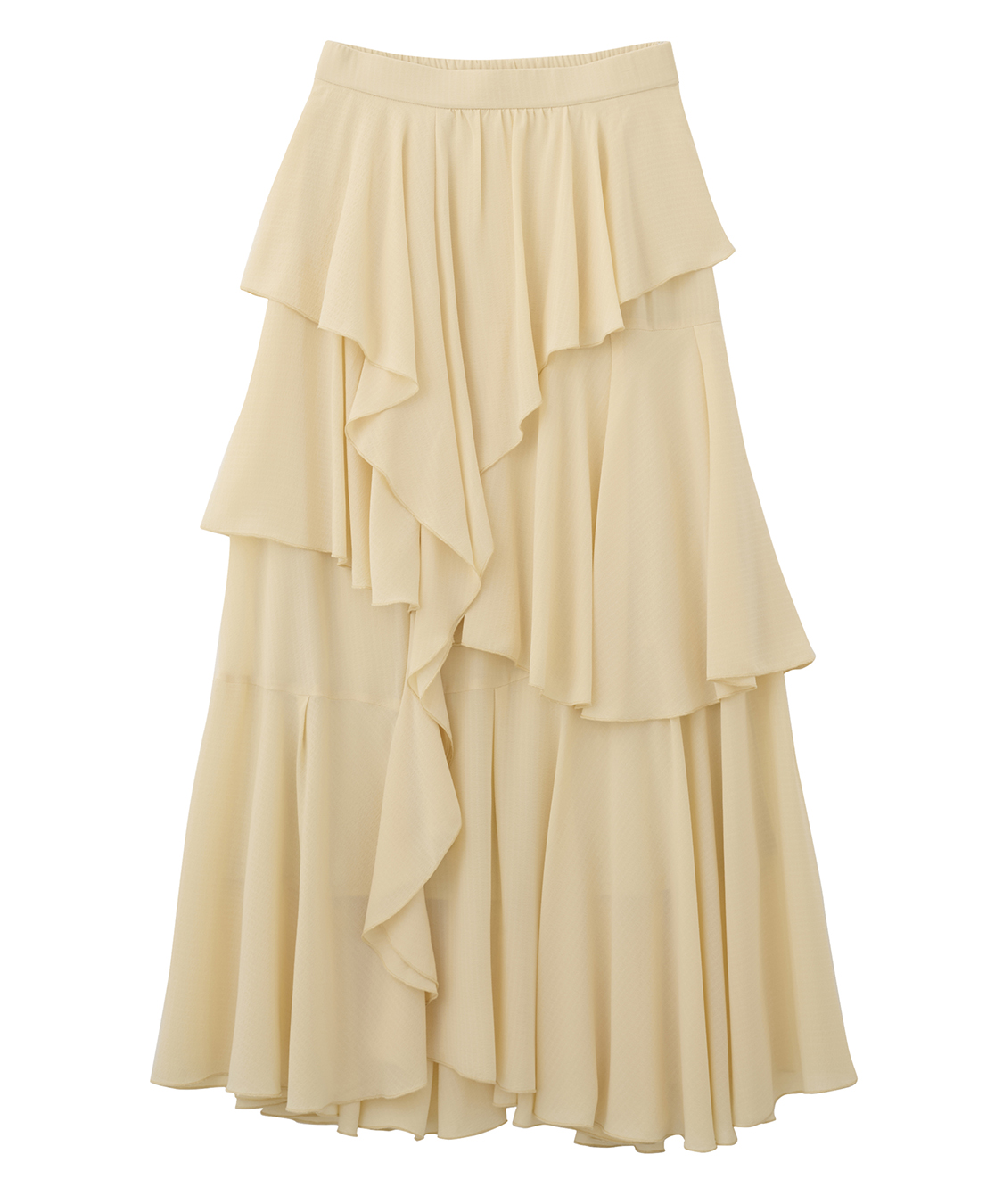 アシメフリルティアードスカート｜PETAL ONLINE（ペタルオンライン）