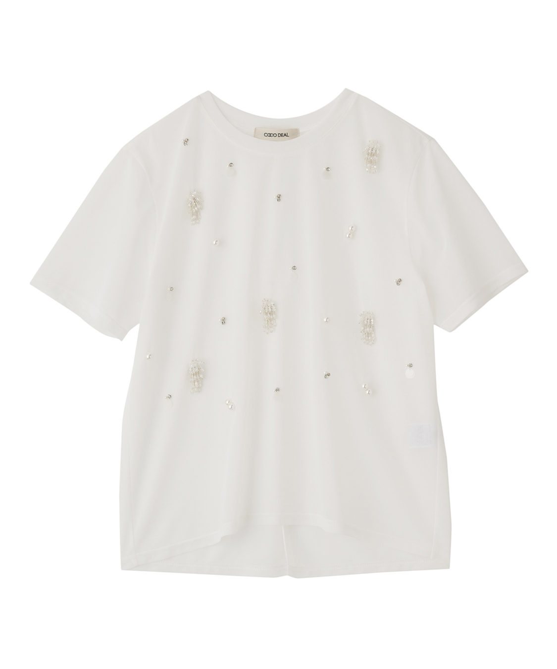 ビジューシアーTシャツ｜PETAL ONLINE（ペタルオンライン）