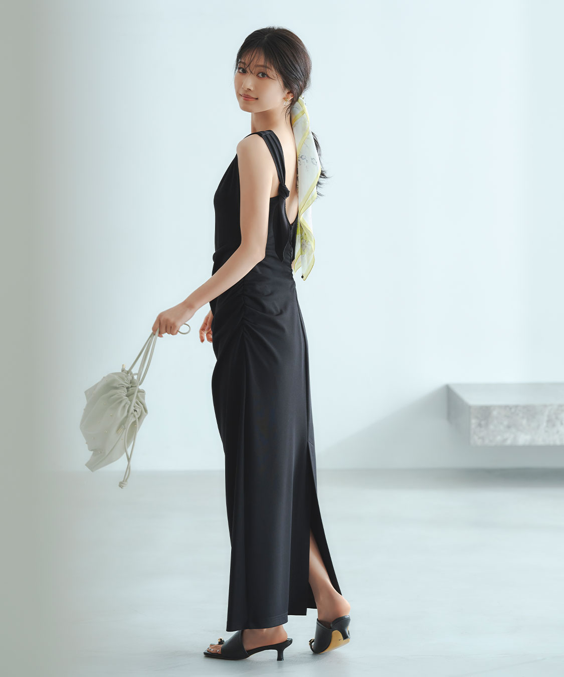 バックシャンカットソーワンピース｜PETAL ONLINE（ペタルオンライン）