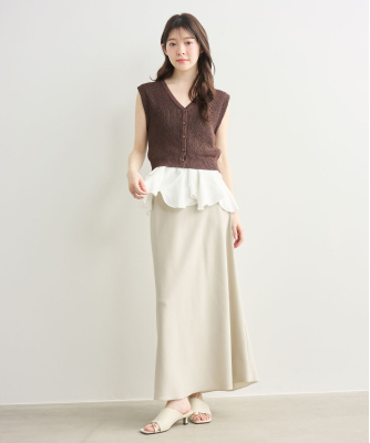 ラッフルキャミニットセット｜PETAL ONLINE（ペタルオンライン）