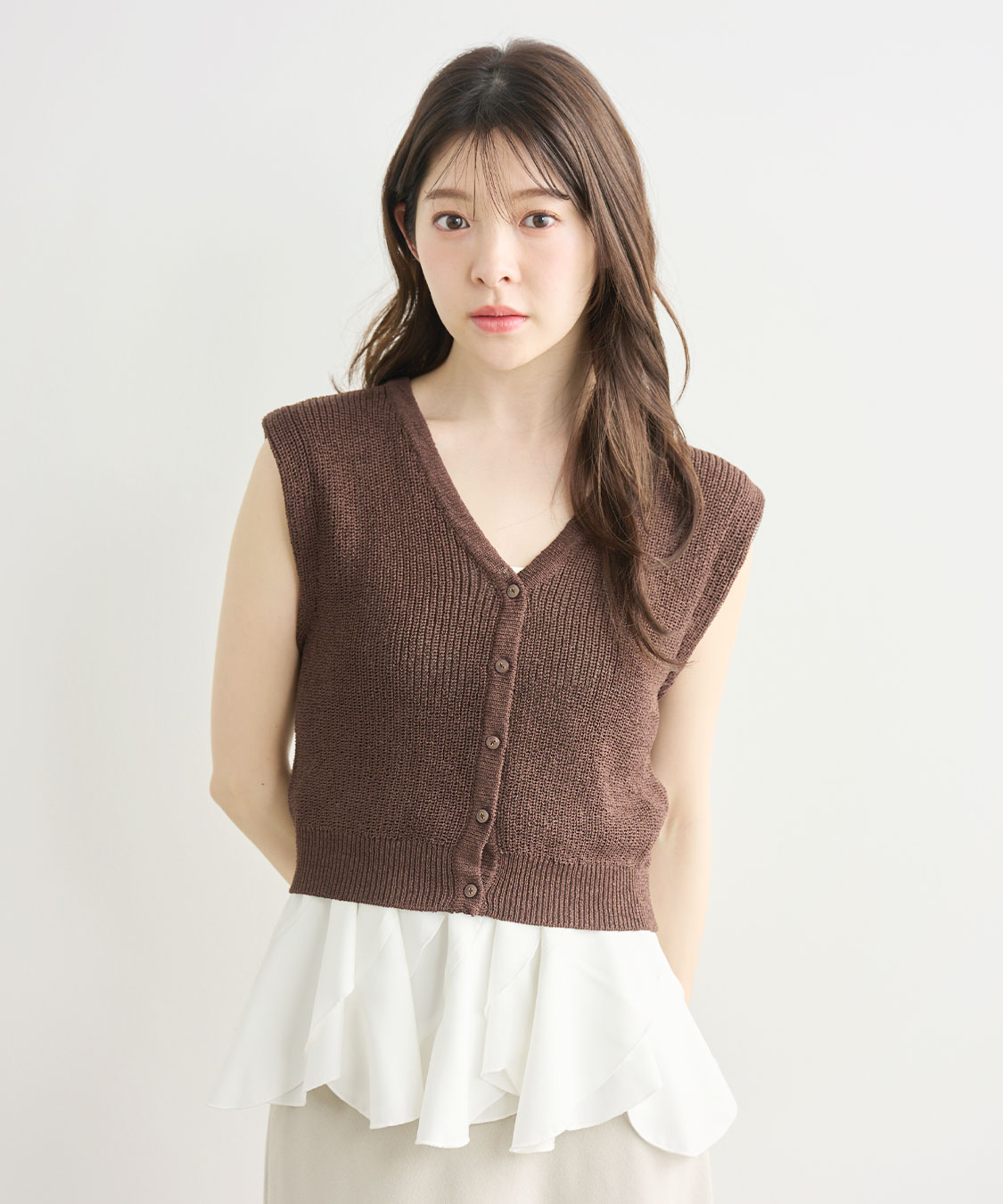 ラッフルキャミニットセット｜PETAL ONLINE（ペタルオンライン）