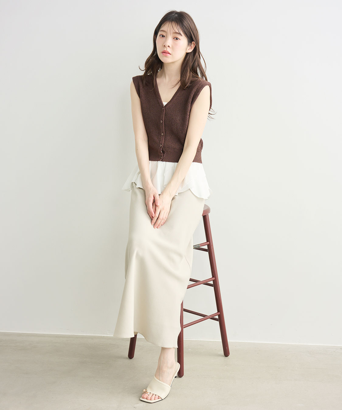 ラッフルキャミニットセット｜PETAL ONLINE（ペタルオンライン）