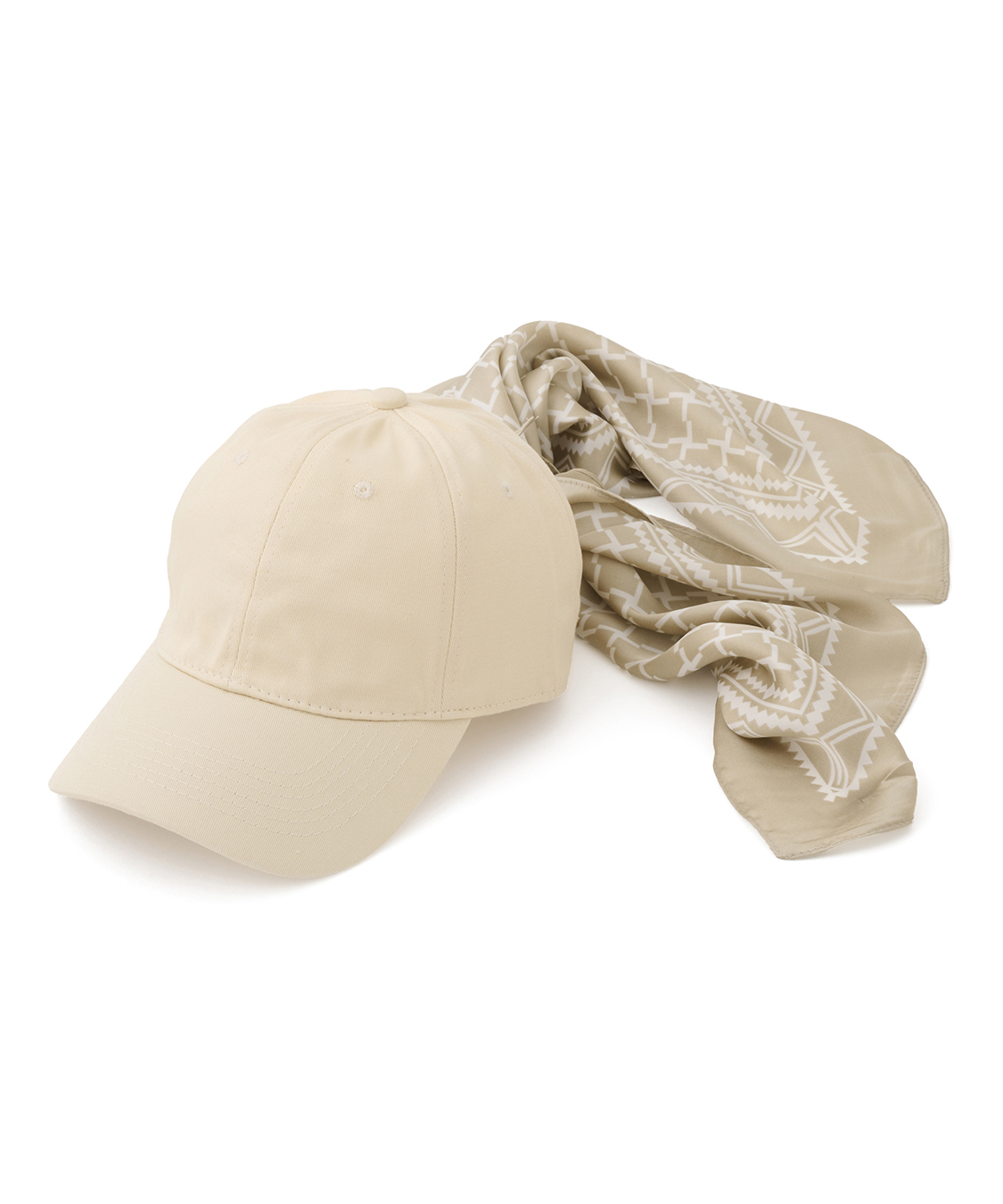 【美品】バーバリー スカーフ付き キャップ M/L ベージュ コットン シルク スカーフ付きキャップ｜PETAL ONLINE（ペタルオンライン）