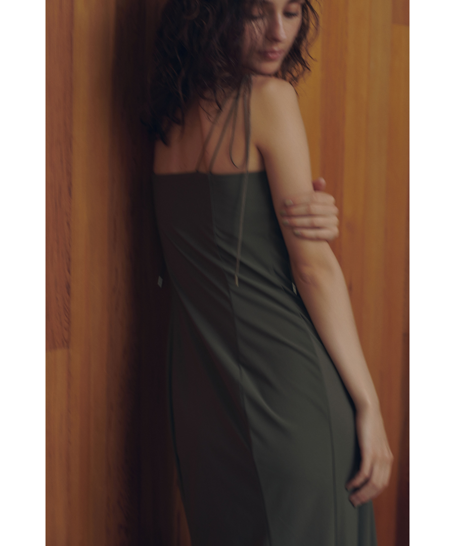 Aimeine エメイン スパゲティストラップマーメイドキャミワンピース S