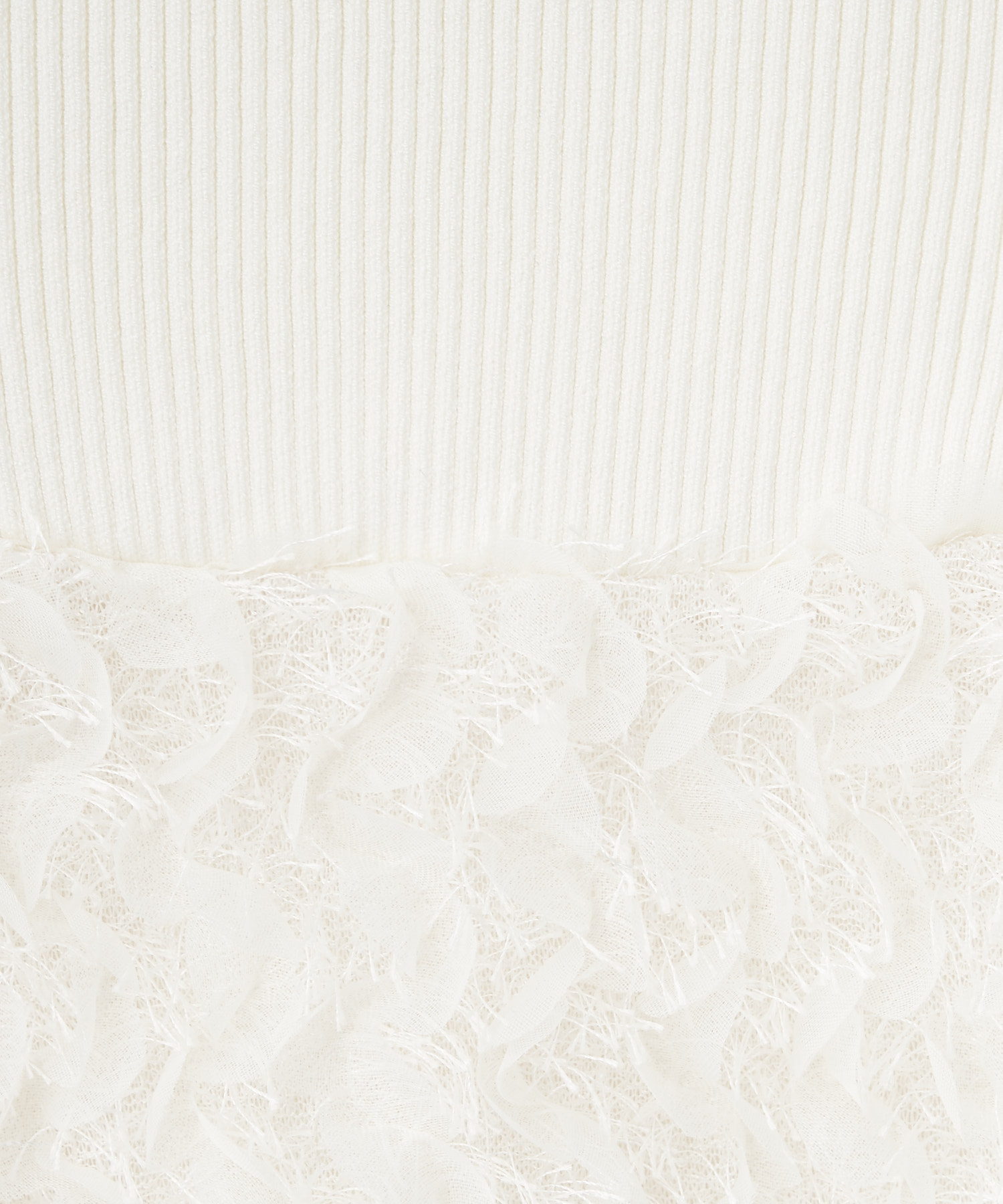 Aimeine デザインニットドッキングワンピース