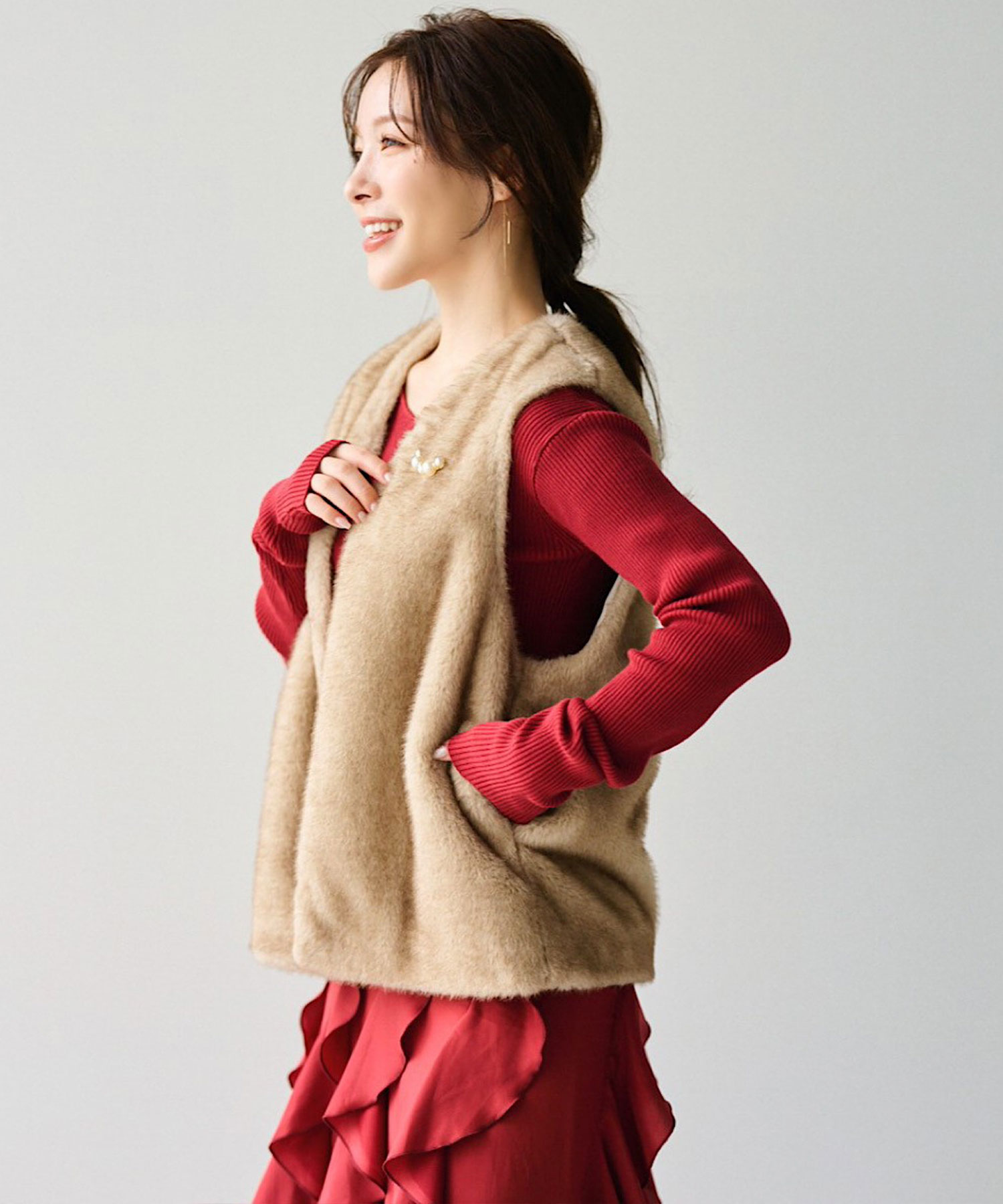 コンパクトファーベスト｜PETAL ONLINE（ペタルオンライン）