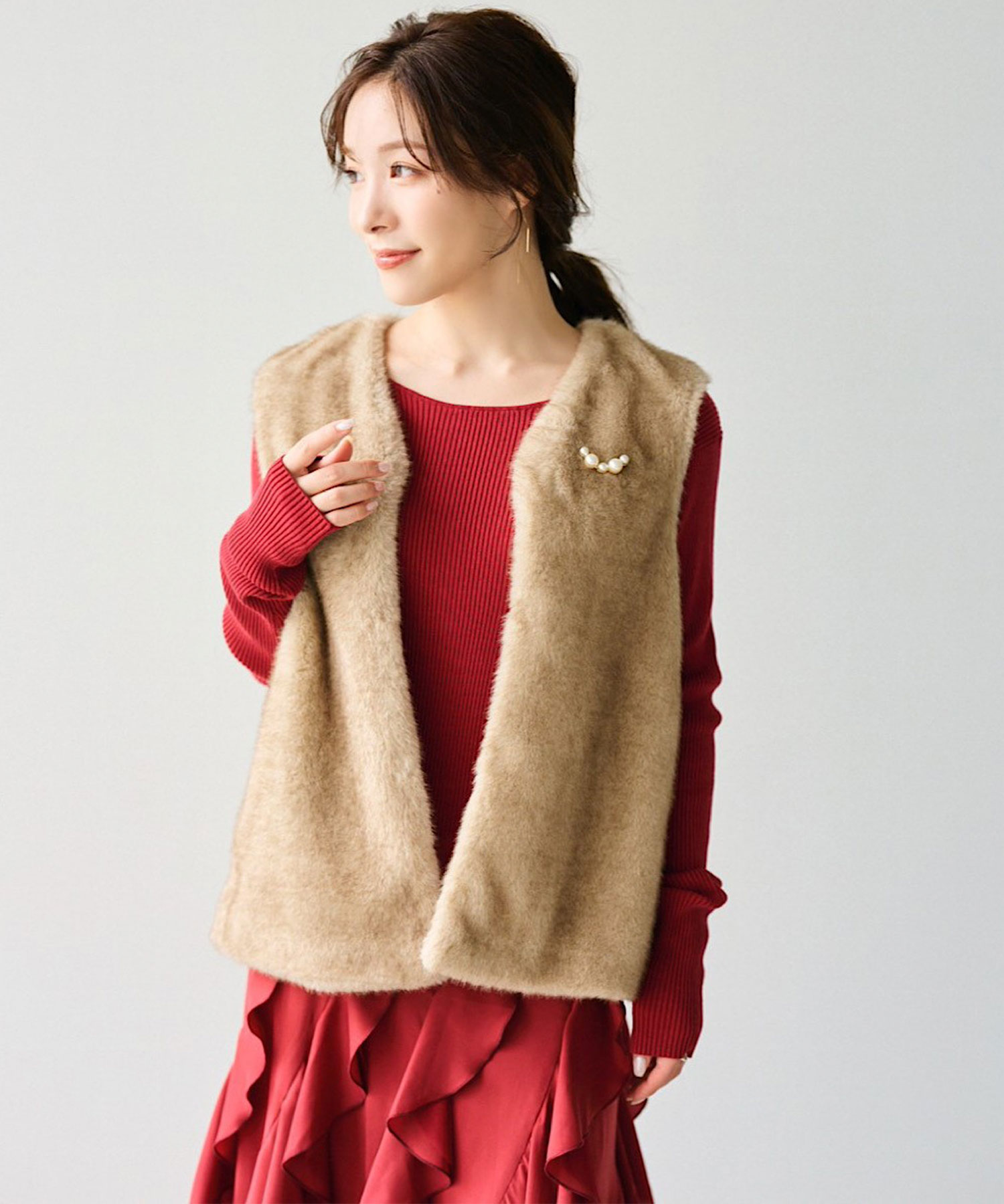 コンパクトファーベスト｜PETAL ONLINE（ペタルオンライン）