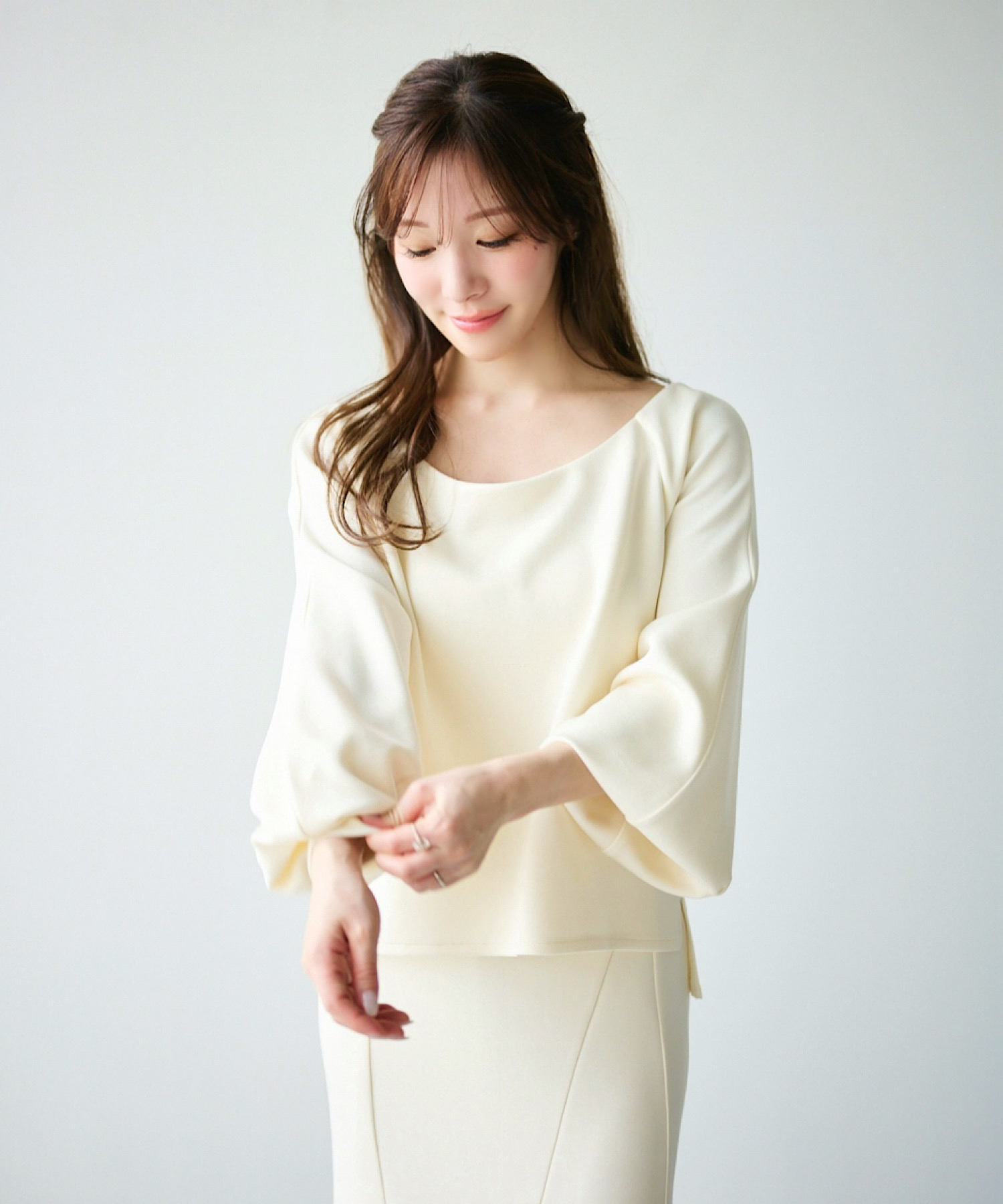 JUN＆ROPE レディース スウェット ダンボールニット ホワイト Sサイズ 15.JPG