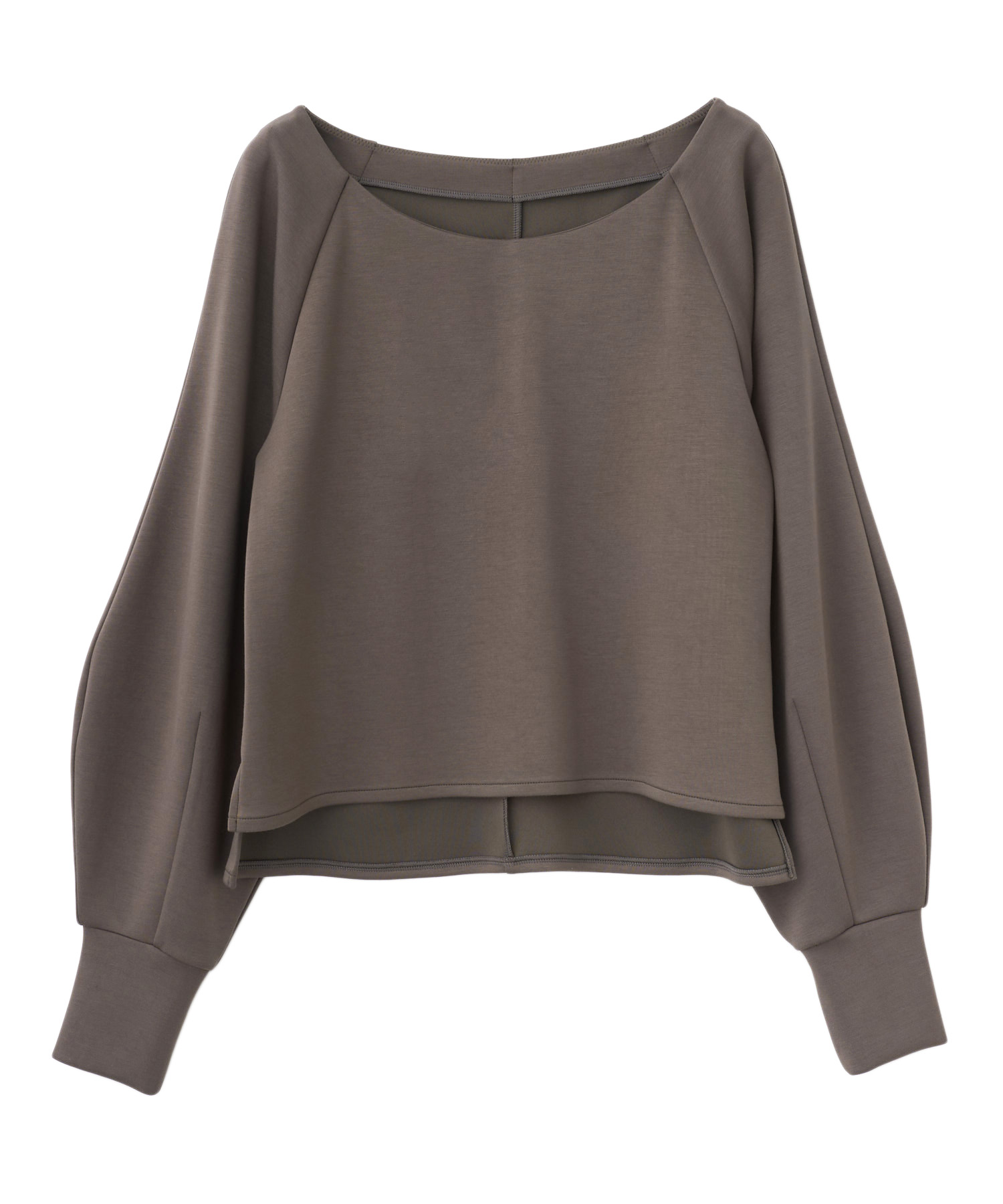 SET UP】ダンボールニットワイドネックスウェット｜PETAL ONLINE