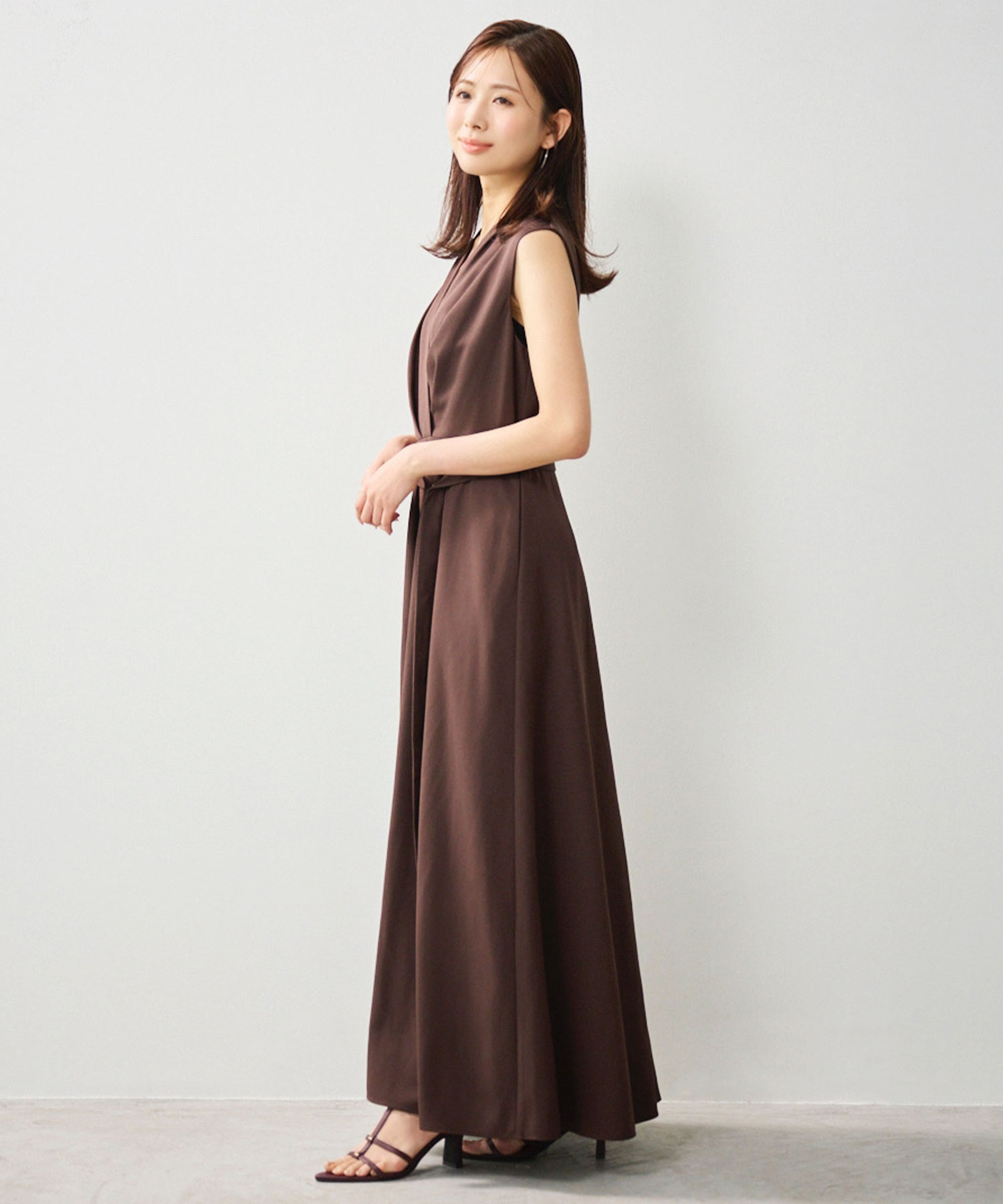【完売品】Aimeine(エメイン)カシュクールワンピース(S) カシュクールワンピース｜PETAL ONLINE（ペタルオンライン）