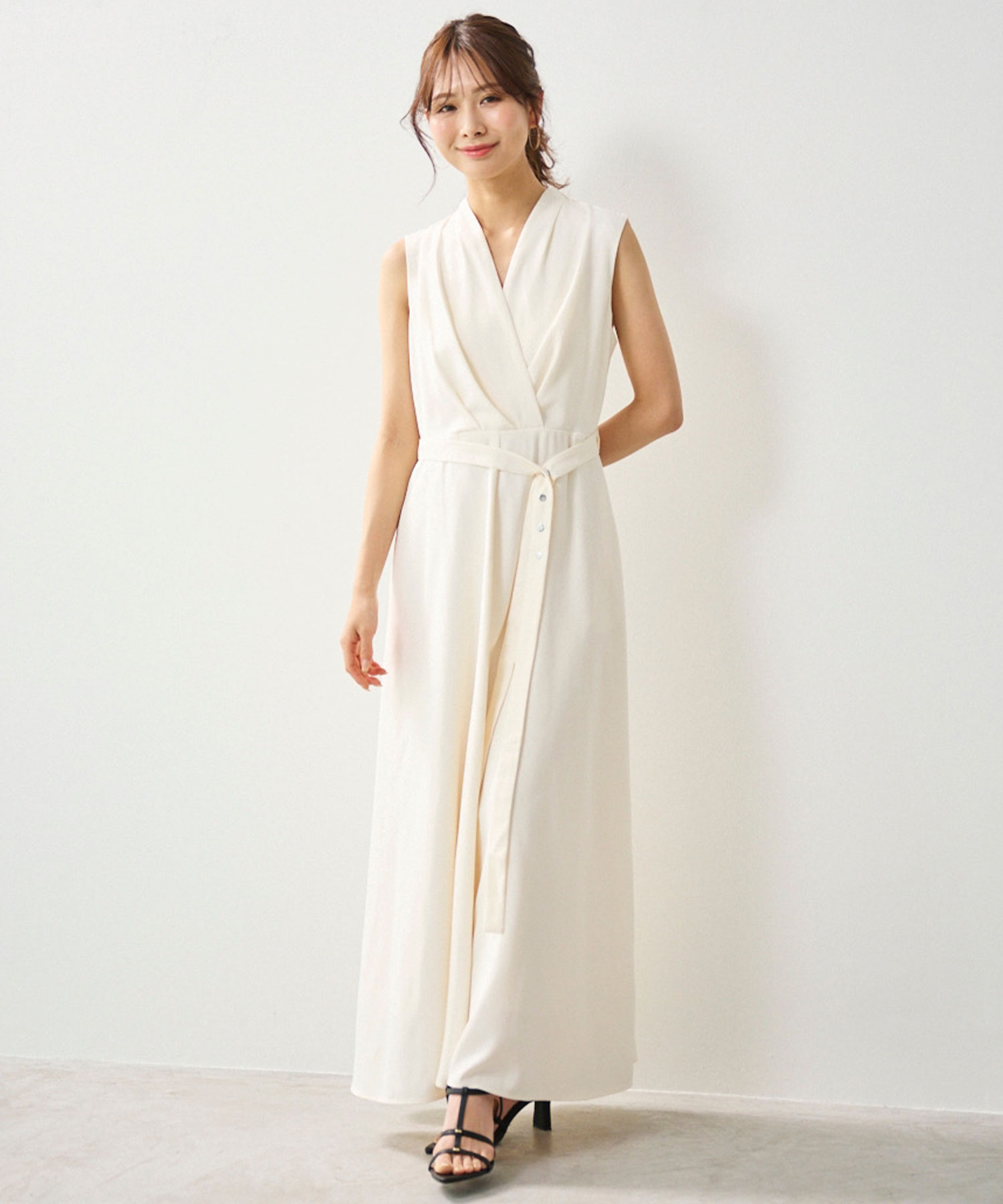 【完売品】Aimeine(エメイン)カシュクールワンピース(S) カシュクールワンピース｜PETAL ONLINE（ペタルオンライン）