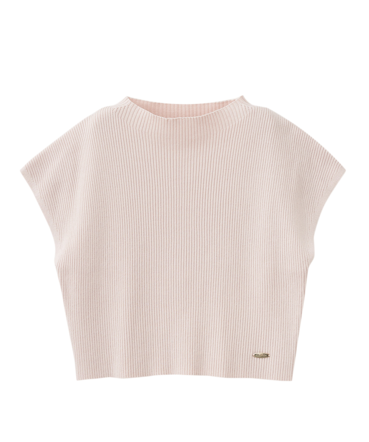Aimeine エメイン　シルク混コンパクトリブニット 　ネイビー シルク混コンパクトリブニット｜PETAL ONLINE（ペタルオンライン）