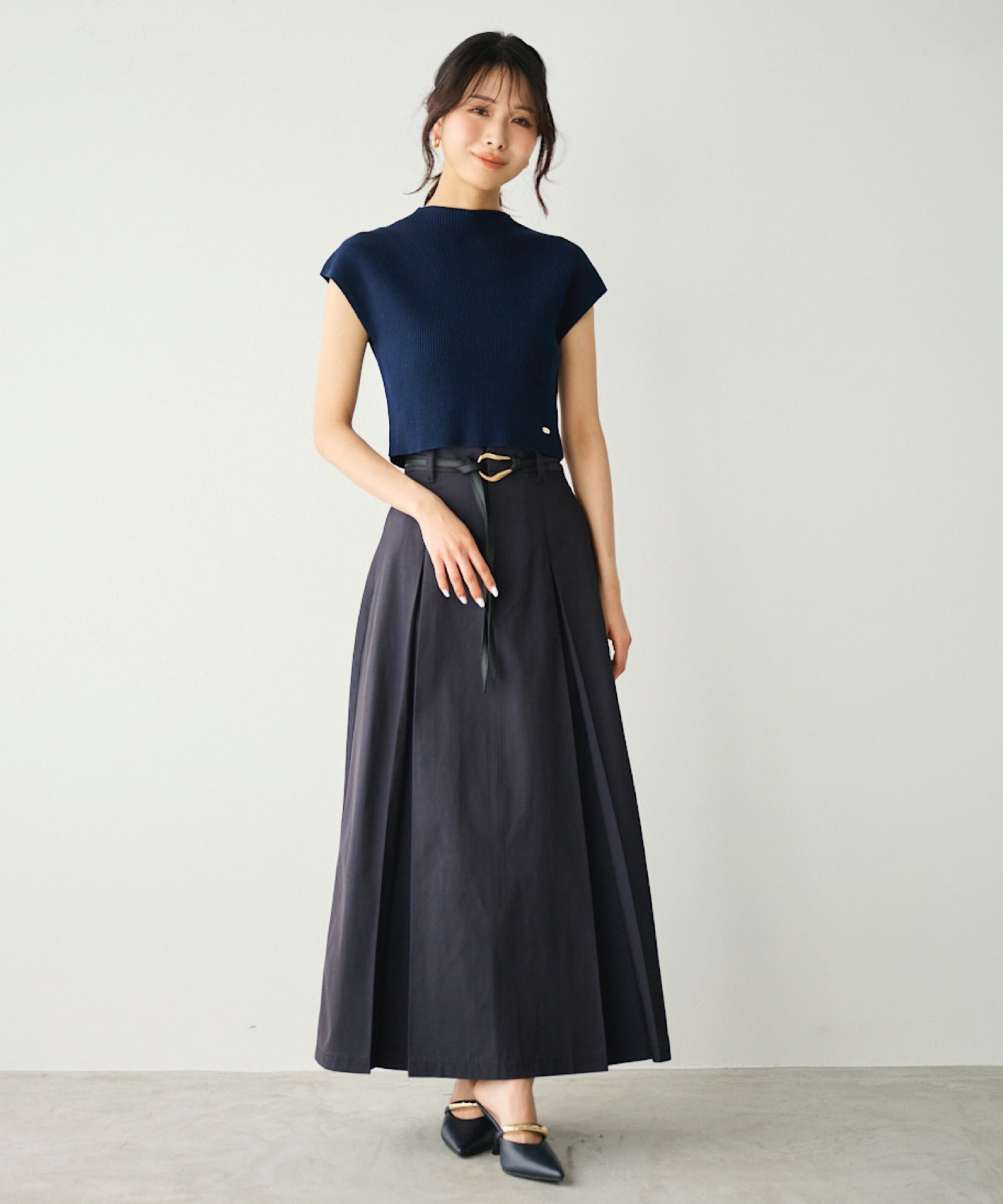シルク混コンパクトリブニット｜PETAL ONLINE（ペタルオンライン）