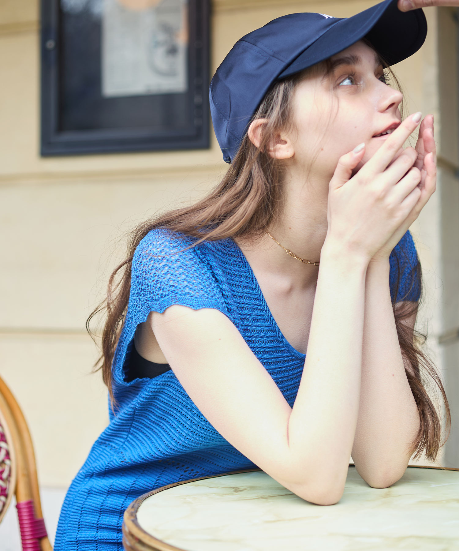 エメイン　バックオープンクロシェワンピース バックオープンクロシェワンピース｜PETAL ONLINE（ペタル