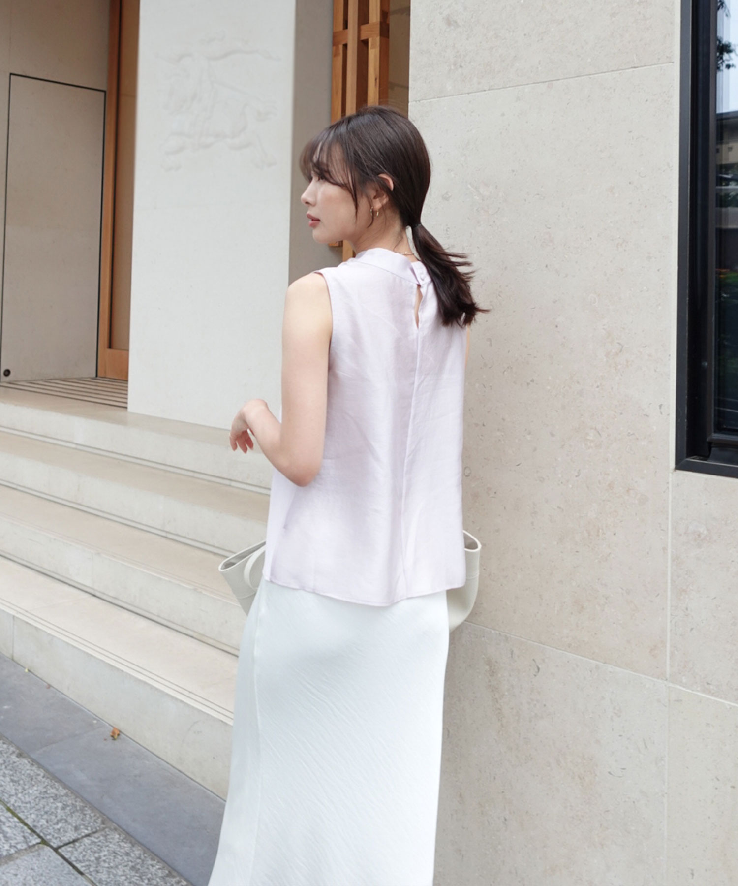 CITYSHOP DRAPE NECK BLOUSE / ドレープネックブラウス CITYSHOP DRAPE NECK BLOUSE / ドレープネックブラウス