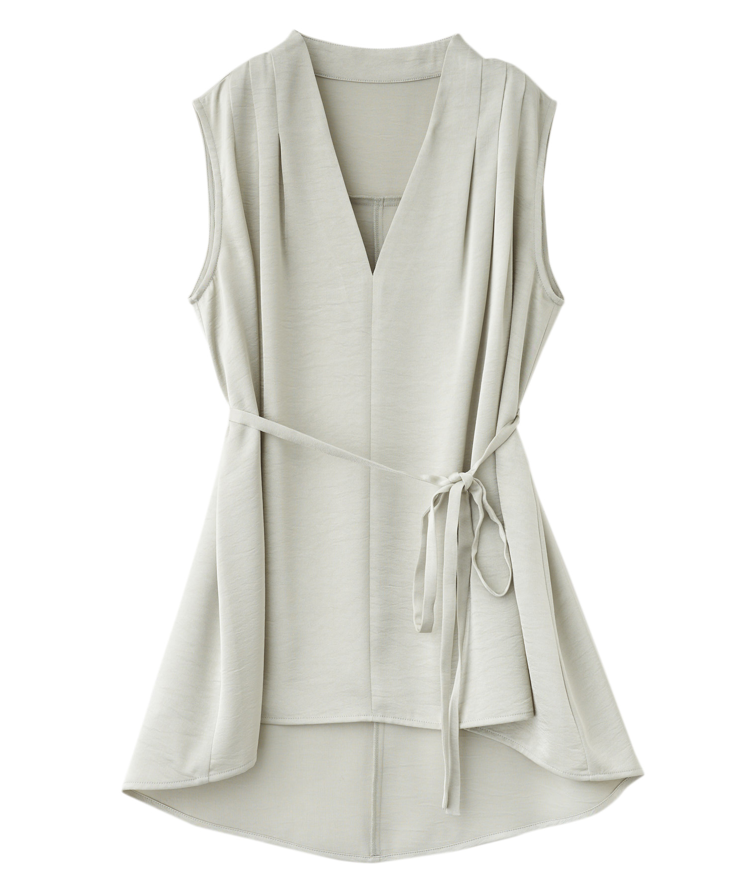 Aimeine サテンデザインヘムブラウス サテンデザインヘムブラウス｜PETAL ONLINE（ペタルオンライン）