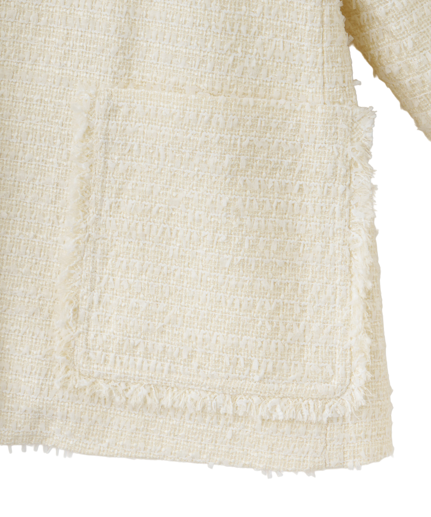 ノーカラーツイードジャケット｜PETAL ONLINE（ペタルオンライン）