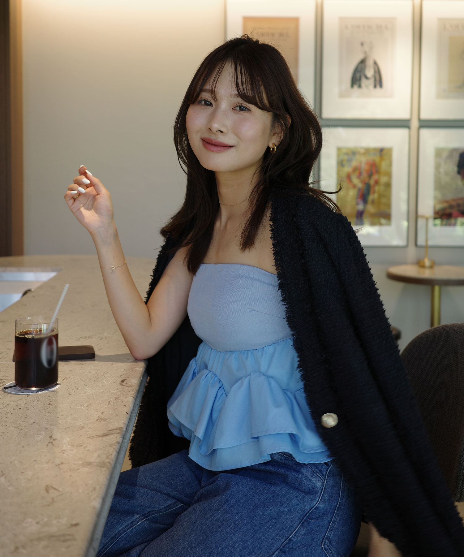 CHANEL02C チュール レース ツィードジャケット フリル リボン CHANEL⭐02C チュール レース ツィードジャケット フリル リボン