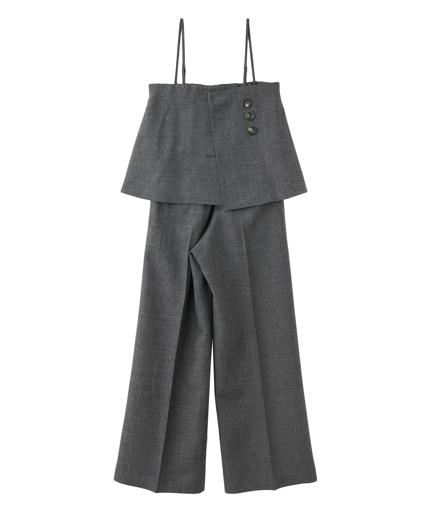 タックビスチェベルト×セミワイドパンツ｜PETAL ONLINE（ペタル