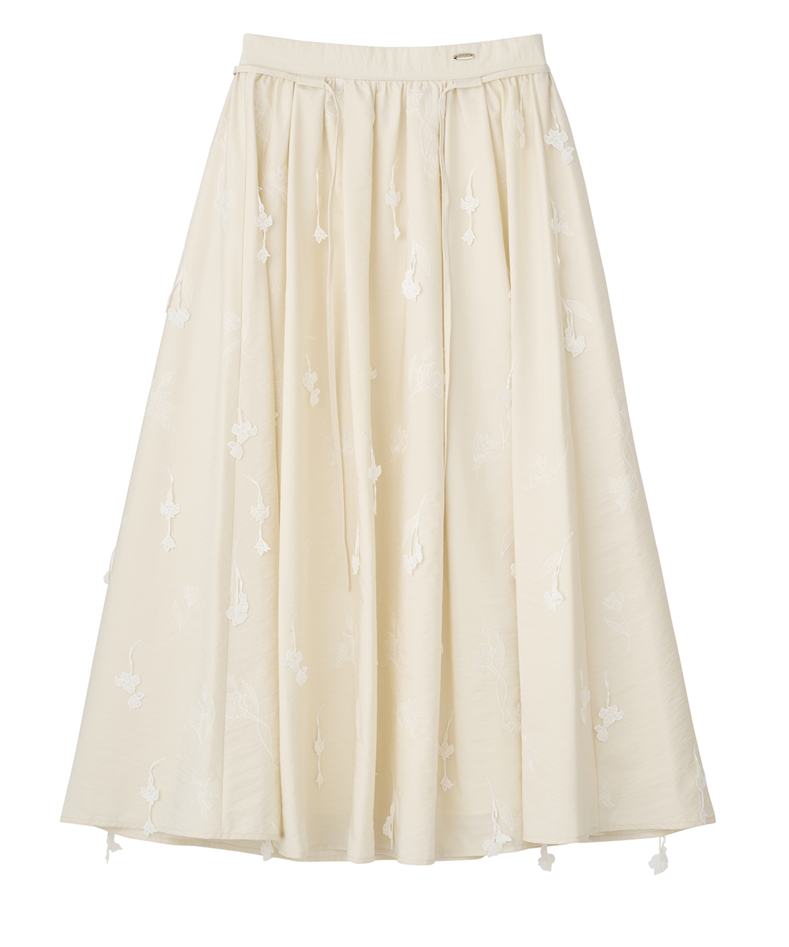 3D刺繍フレアスカート｜PETAL ONLINE（ペタルオンライン）