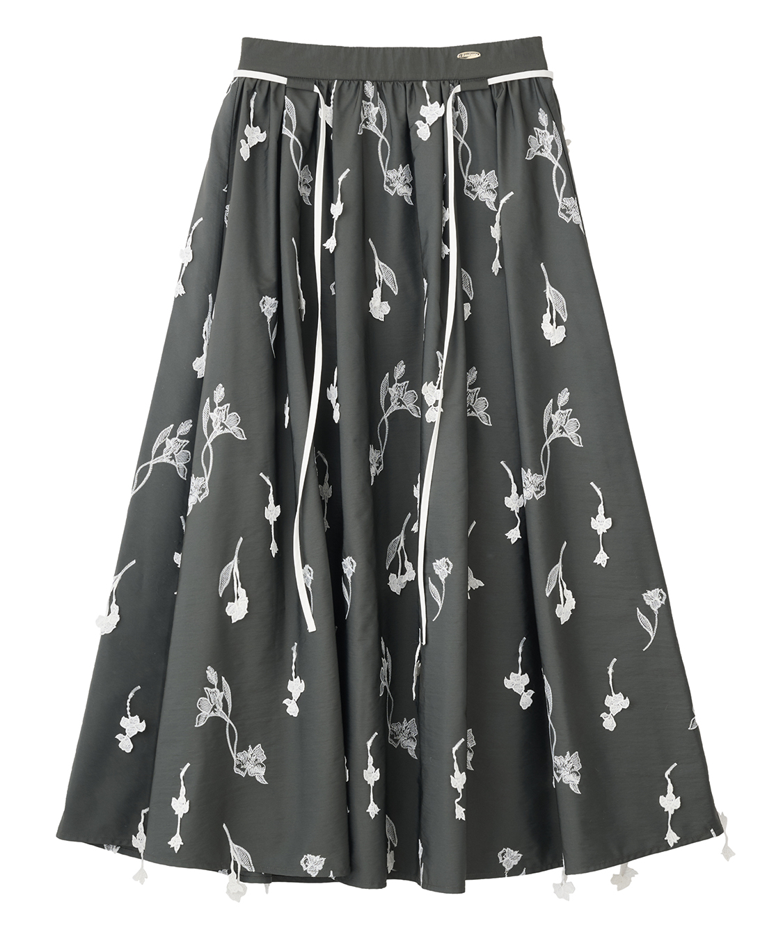 3D刺繍フレアスカート｜PETAL ONLINE（ペタルオンライン）