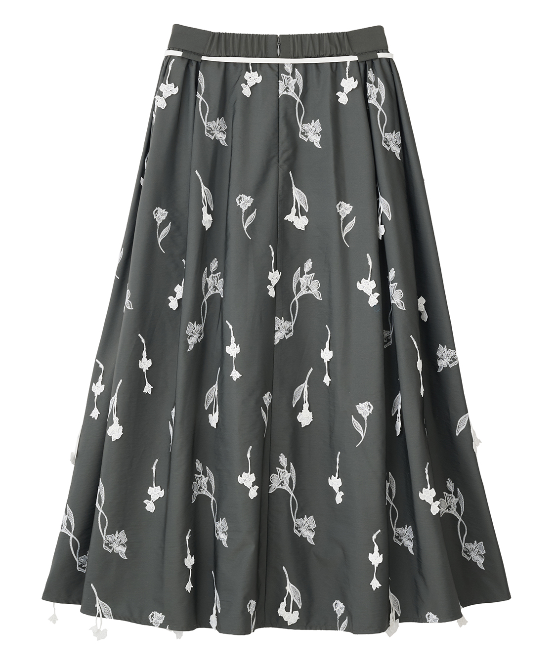 3D刺繍フレアスカート｜PETAL ONLINE（ペタルオンライン）