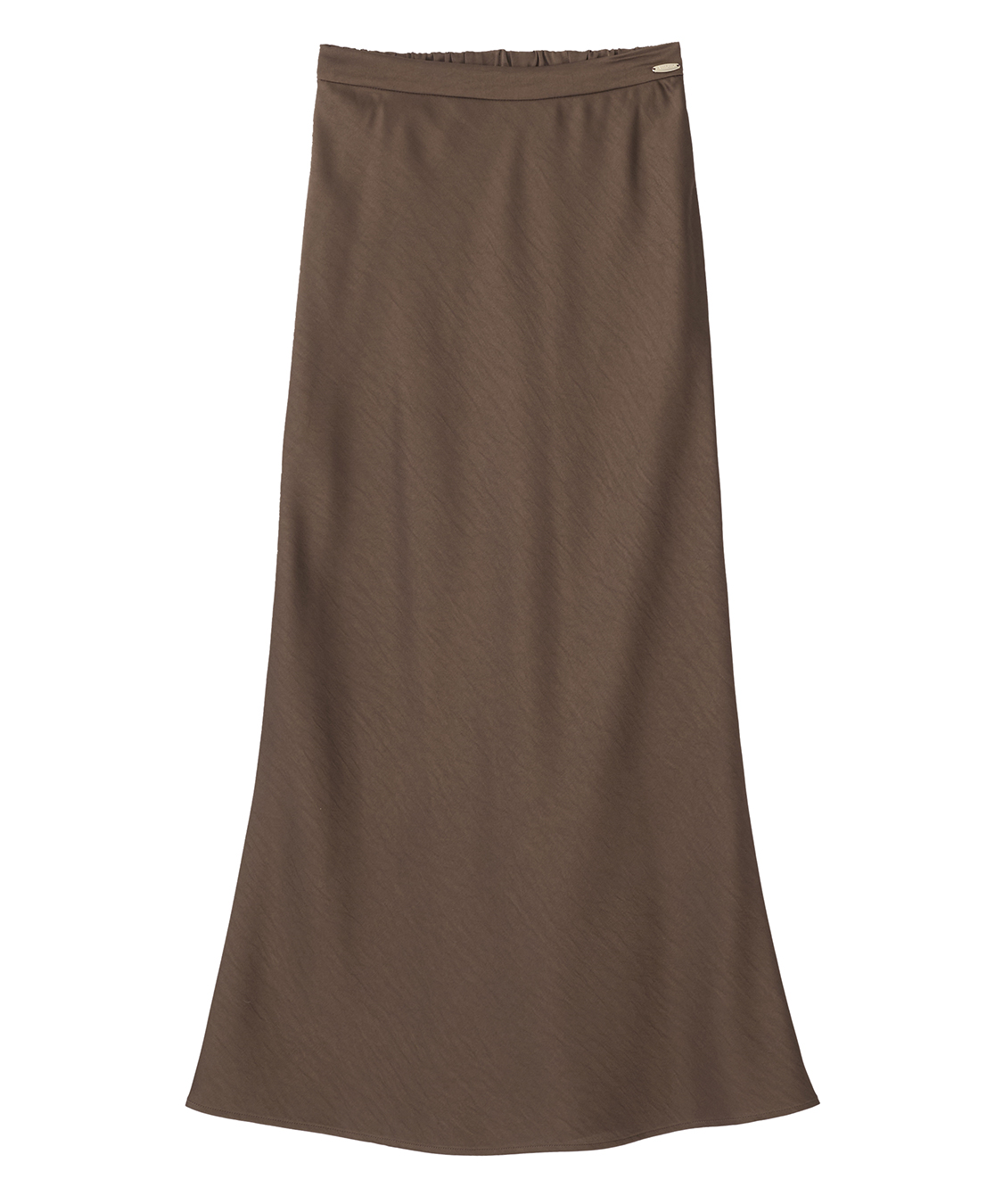 Aimeine エメイン サテンバイヤススカート M ダークブラウン サテンバイヤススカート｜PETAL ONLINE（ペタルオンライン）