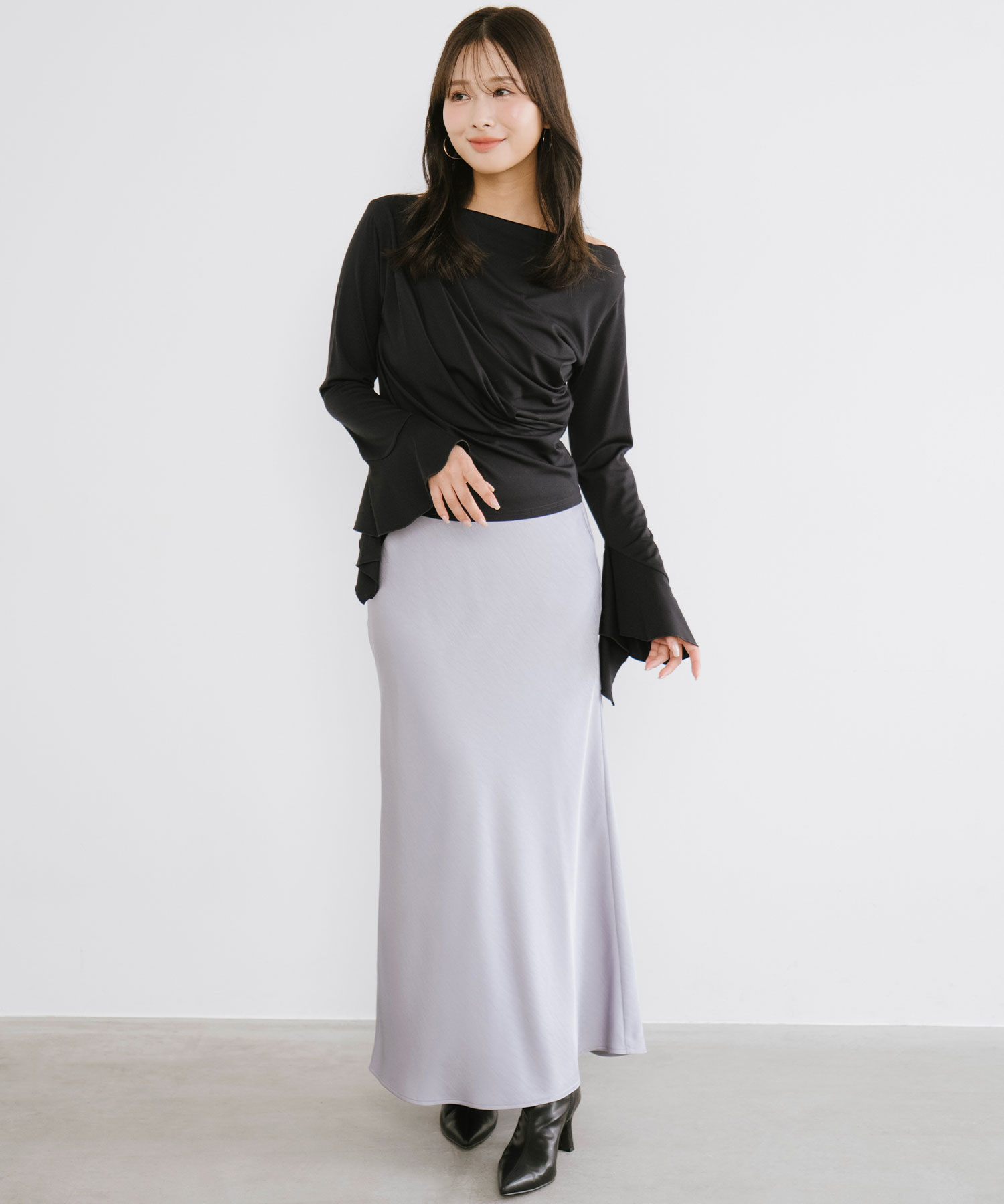 サテンバイヤススカート｜PETAL ONLINE（ペタルオンライン）