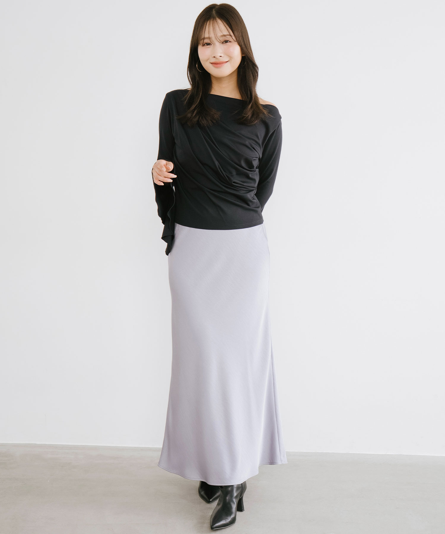 Aimeine　サテンバイヤス サテンバイヤススカート｜PETAL ONLINE（ペタルオンライン）