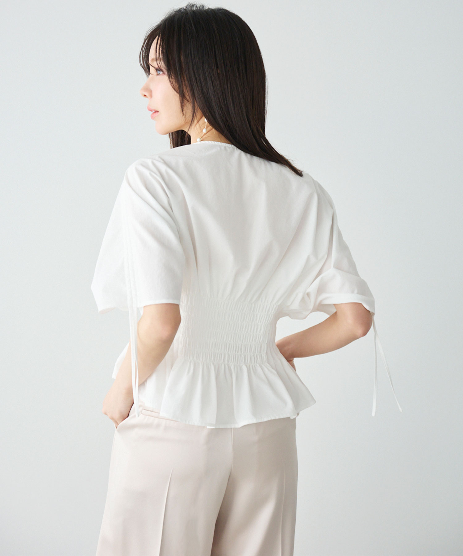 ウエストタックブラウス｜PETAL ONLINE（ペタルオンライン）