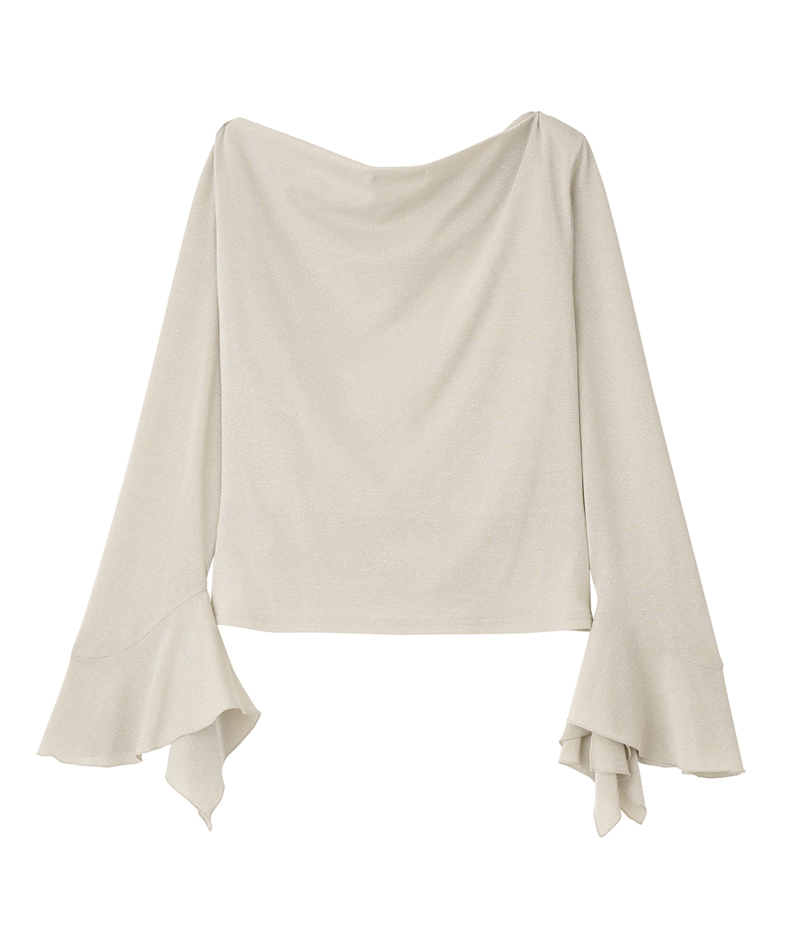 Aimeine ドレープネックカフススリーブブラウス ドレープネックカフススリーブトップス｜PETAL ONLINE（ペタルオンライン）