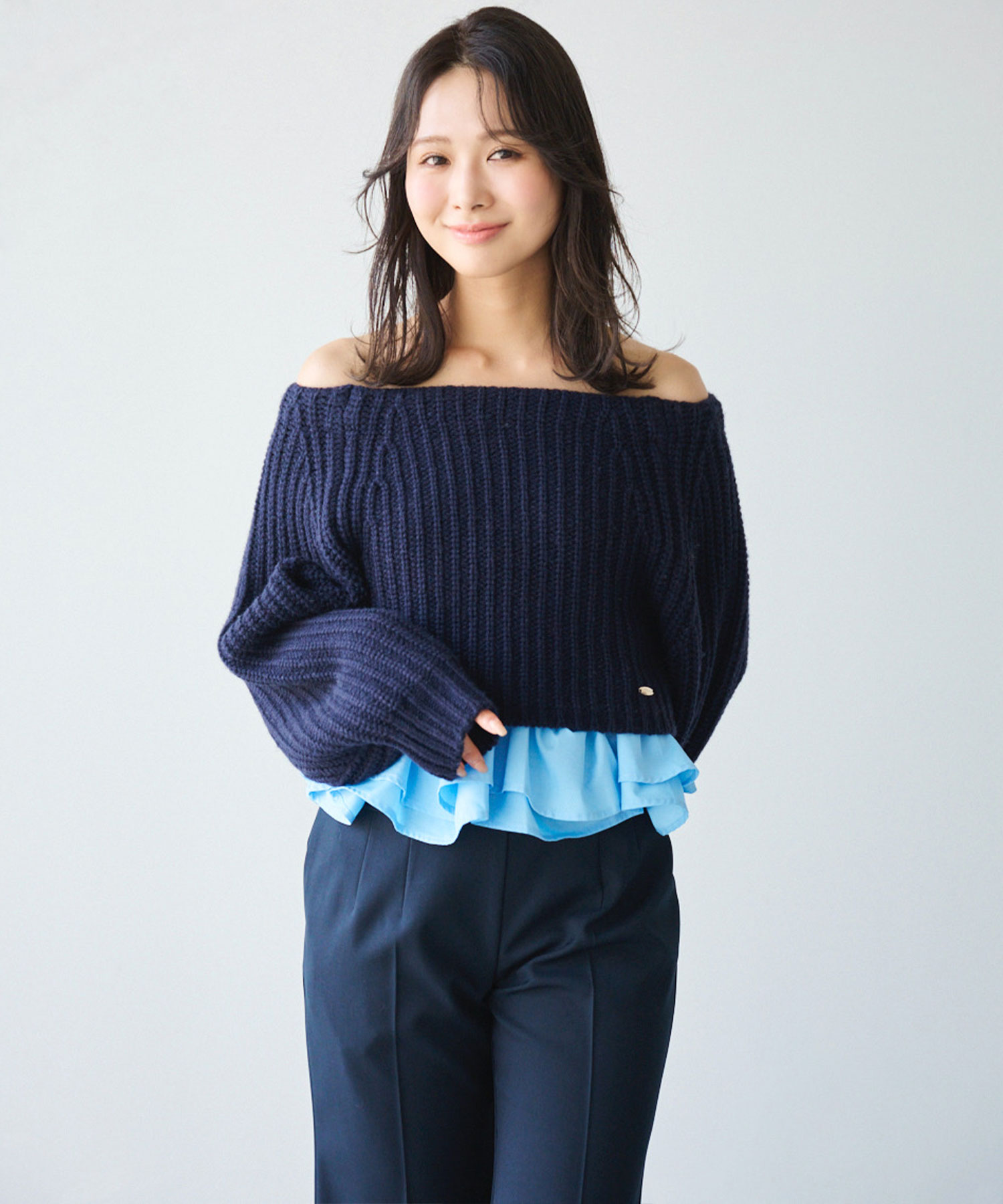 rin TTAGGG ローゲージ　ニット短丈 楽天市場】NOAHL｜《3,950円→50％OFFクーポン利用》透かし編み