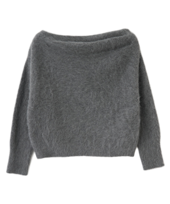 FOXニットドレーププルオーバー