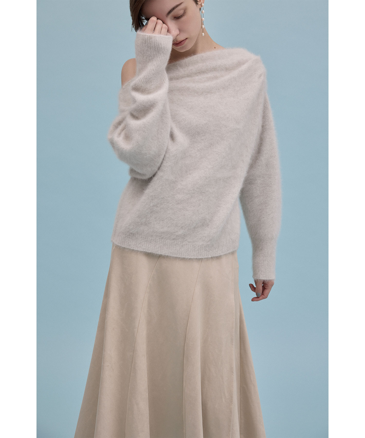 FOXニットドレーププルオーバー｜PETAL ONLINE（ペタルオンライン）