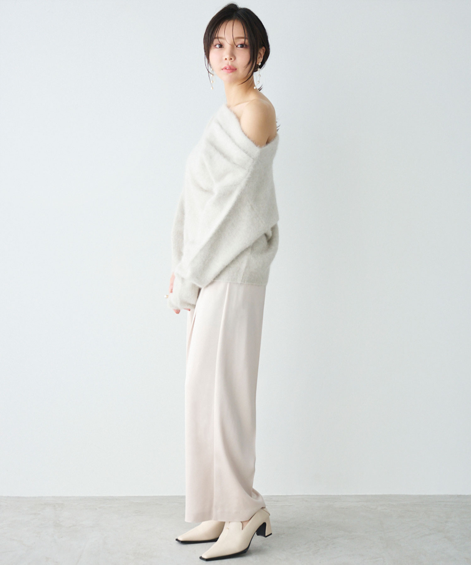 FOXニットドレーププルオーバー｜PETAL ONLINE（ペタルオンライン）