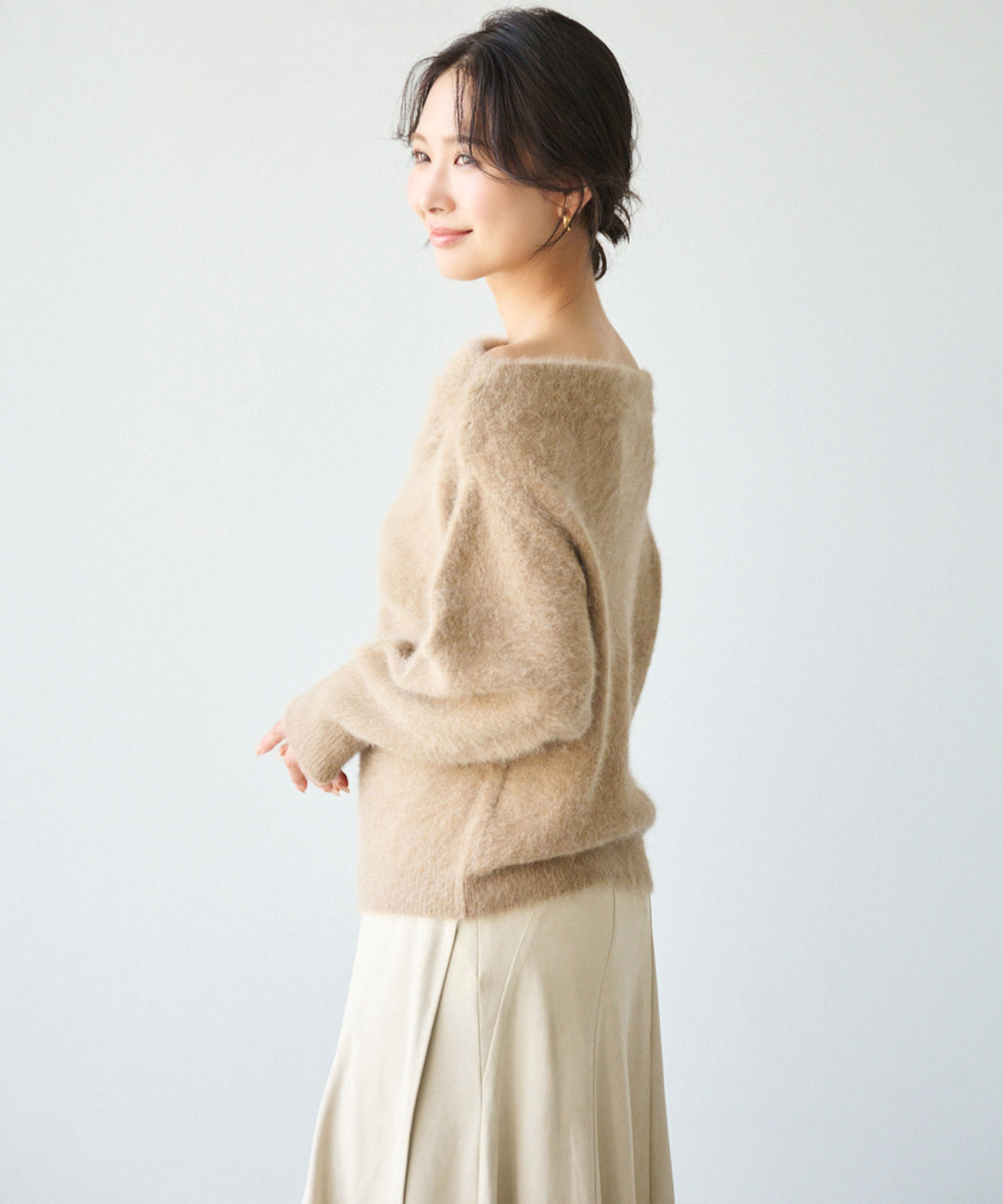 FOXニットドレーププルオーバー｜PETAL ONLINE（ペタルオンライン）