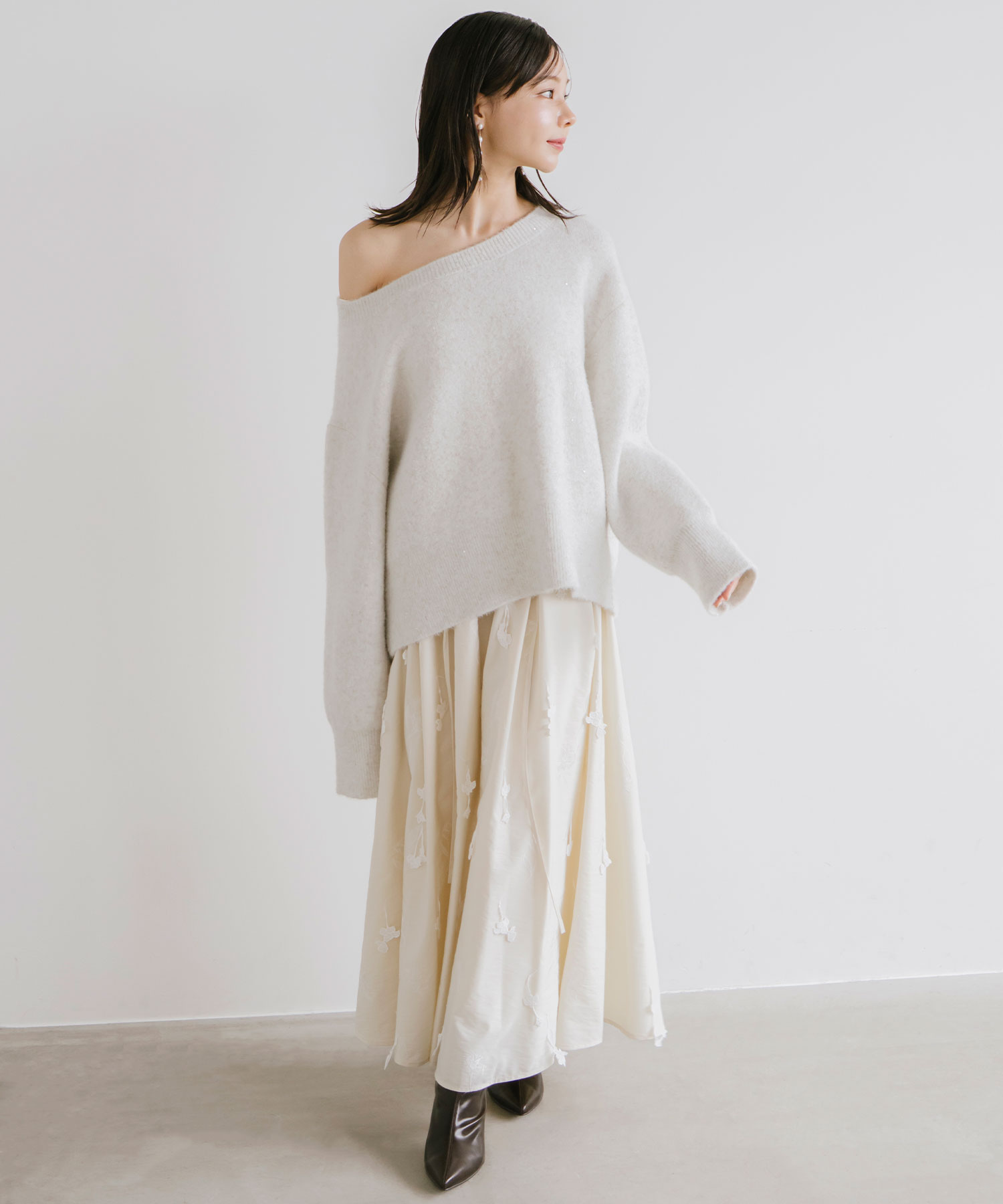 Aimeine エメイン スパンコールプルオーバー スパンコールプルオーバー｜PETAL ONLINE（ペタルオンライン）