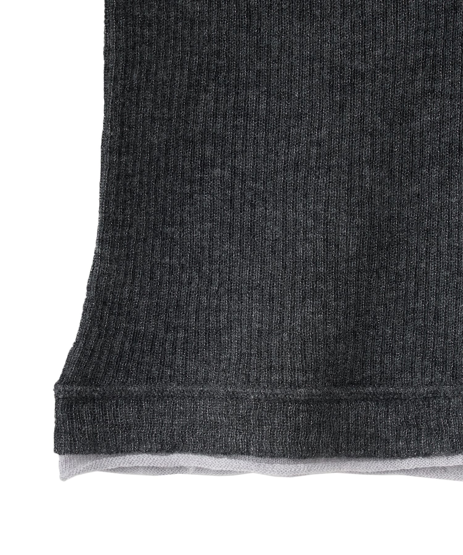 【即完売品】 Aimeine エメイン　スイビシアースパンコールニット　グレー スイビシアースパンコールニット｜PETAL ONLINE（ペタルオンライン）